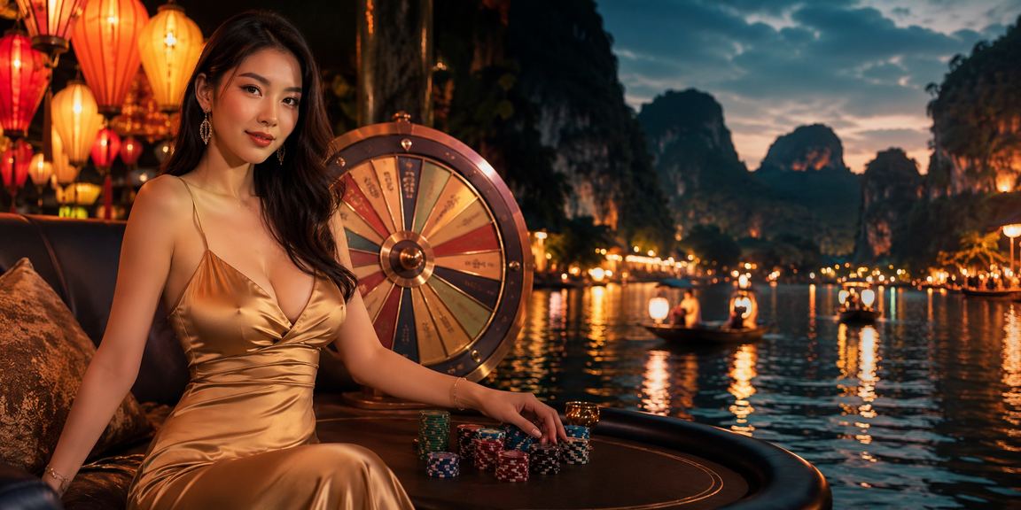 Đèn lồng Hội An trong lễ hội may mắn với bầu không khí ấm áp